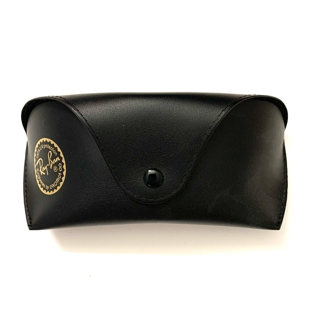 RAY-BAN Medium Smooth Black Case